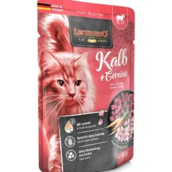 Leonardo>Futterfreund Leonardo Pouch Kalb + Gemüse 85g