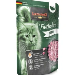 Leonardo>Futterfreund Leonardo Pouch Truthahn pur 85g