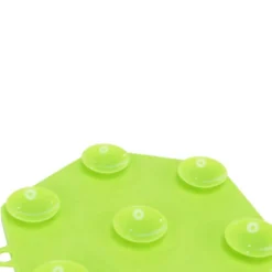Spielzeug>Futterfreund Lick n Snack Matte mit Saugnäpfen, Silikon, 17cm, grün