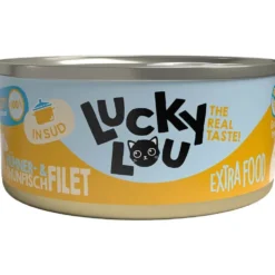 Lucky Lou>Futterfreund Lucky Lou Extrafood Hühner + Thunfischfilet in Sud 70g