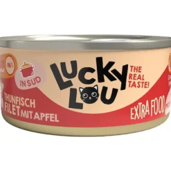 Lucky Lou>Futterfreund Lucky Lou Extrafood Thunfisch mit Apfel in Sud 70g