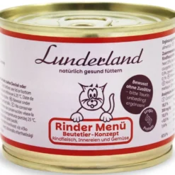 Lunderland>Futterfreund Lunderland Katze Rinder Menü 200g