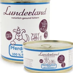 Lunderland|Lunderland>Futterfreund Lunderland Reinfleisch-Dose Pferdefleisch mager