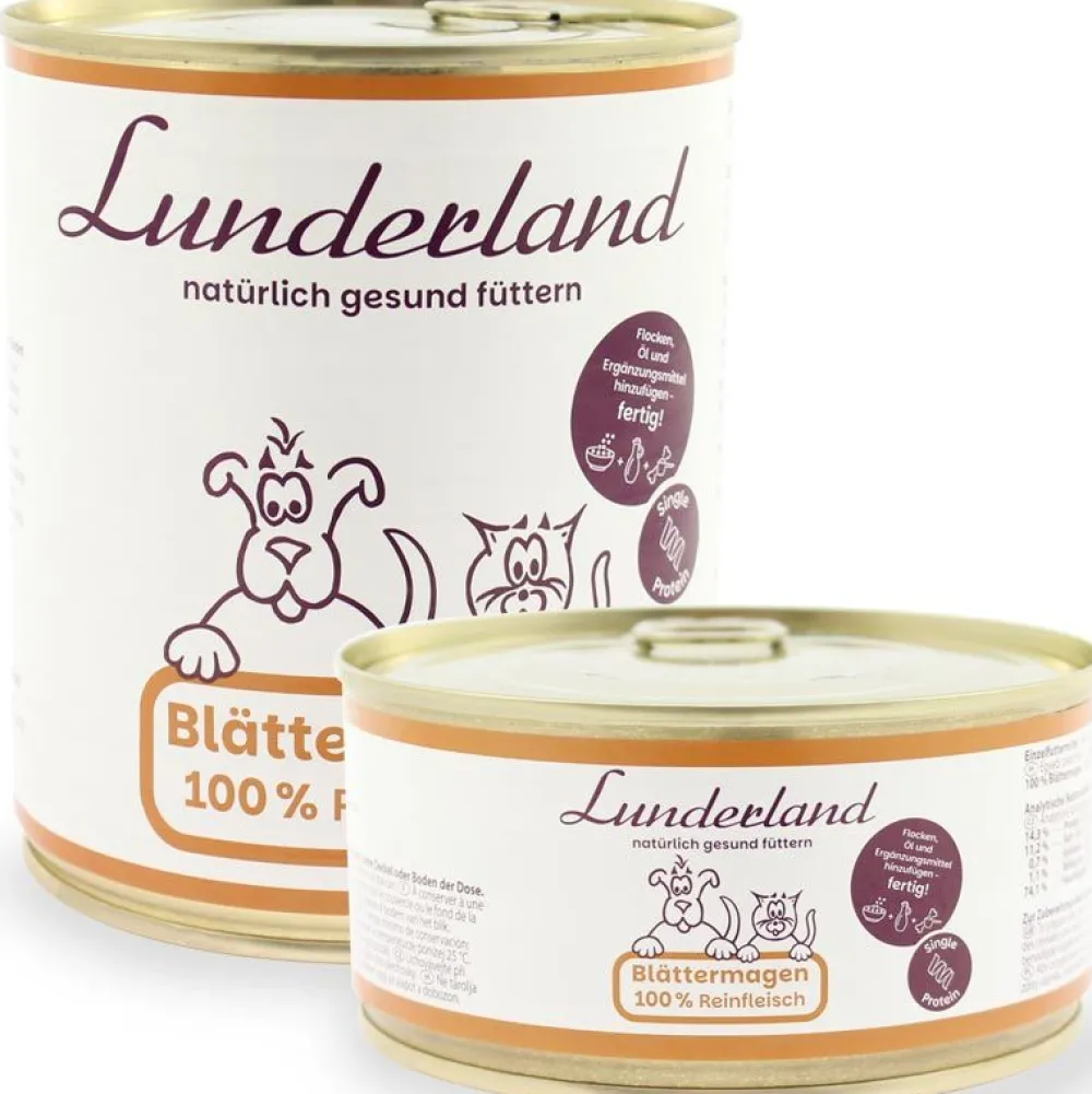Lunderland>Futterfreund Lunderland Reinfleisch-Dose Blättermagen