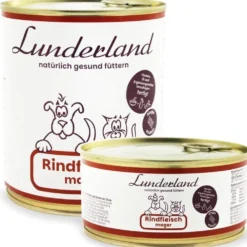 Lunderland|Lunderland>Futterfreund Lunderland Reinfleisch-Dose Rindfleisch mager