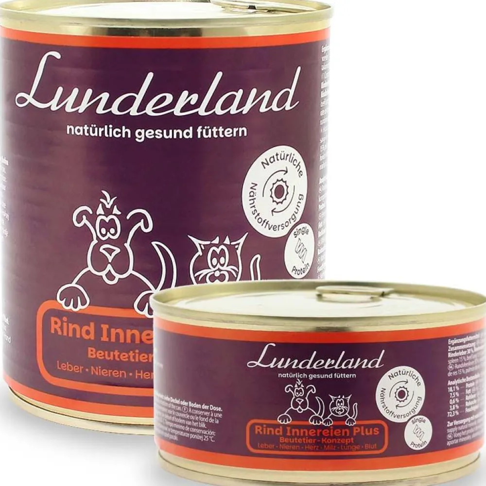 Lunderland>Futterfreund Lunderland Rind Innereien Plus Dose