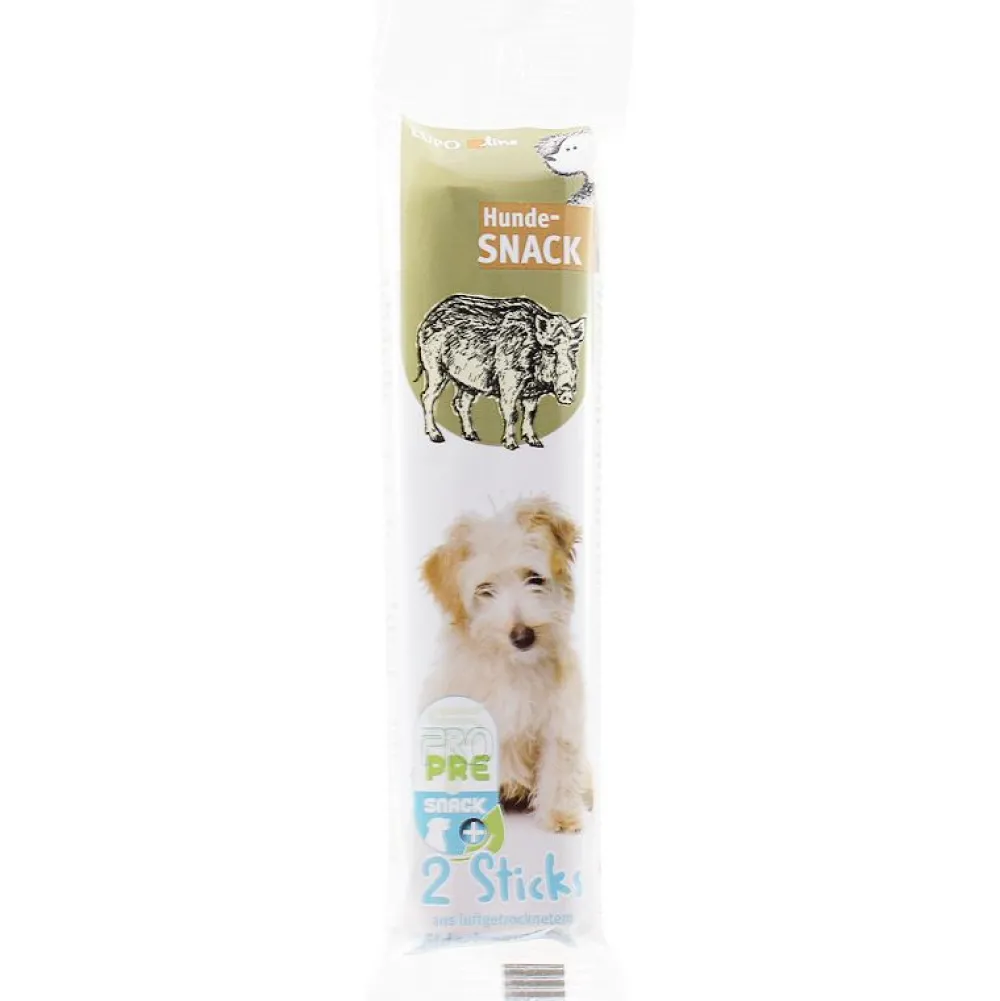 Wild|Markus Mühle>Futterfreund LUPOlino Hunde-Sticks Wildschwein 50g (2 Sticks)