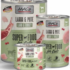Macs>Futterfreund Macs Cat Dose Lamm + Pute