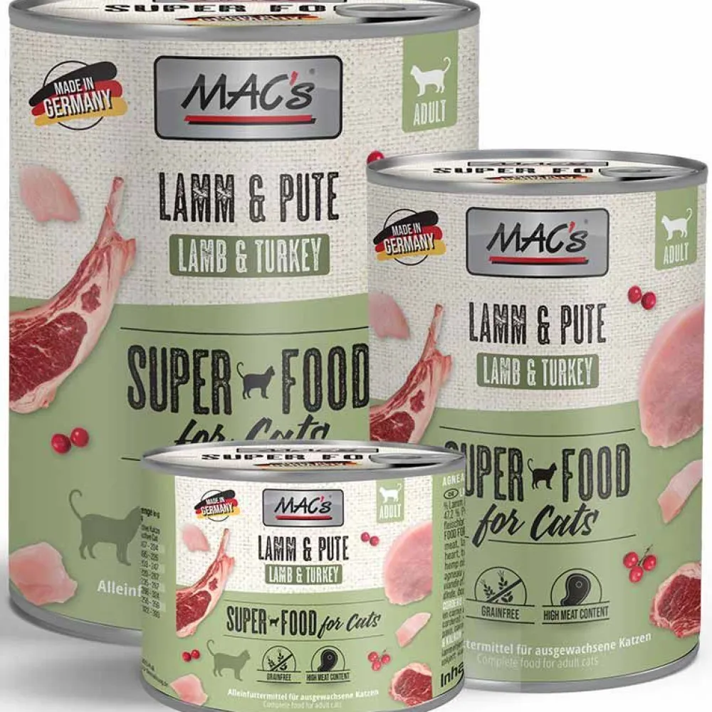 Macs>Futterfreund Macs Cat Dose Lamm + Pute