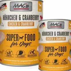 Macs>Futterfreund Macs Dog Hühnchen und Cranberry