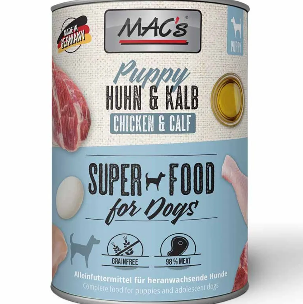 Macs>Futterfreund Macs Dog Puppy Huhn und Kalb
