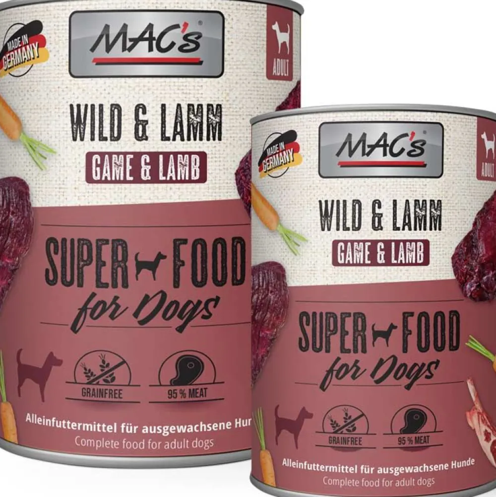 Macs>Futterfreund Macs Dog Wild und Lamm