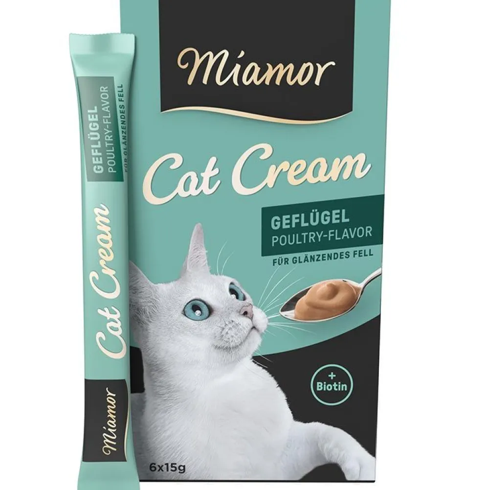Miamor|Miamor>Futterfreund Miamor Cat Cream Geflügel-Cream 6x15g