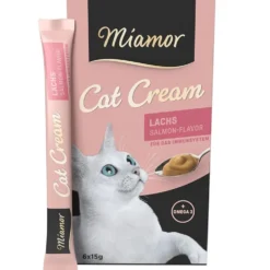 Miamor|Miamor>Futterfreund Miamor Cat-Snack Lachs-Cream 6x15g