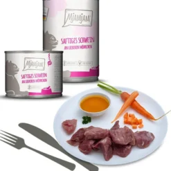 Mjamjam>Futterfreund MjAMjAM saftiges Schwein an leckeren Möhrchen