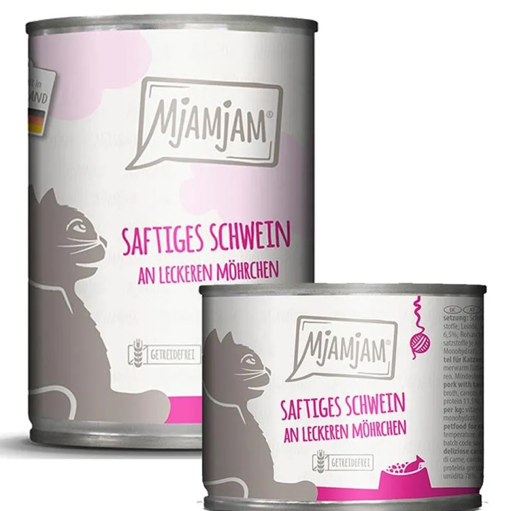 Mjamjam>Futterfreund MjAMjAM saftiges Schwein an leckeren Möhrchen