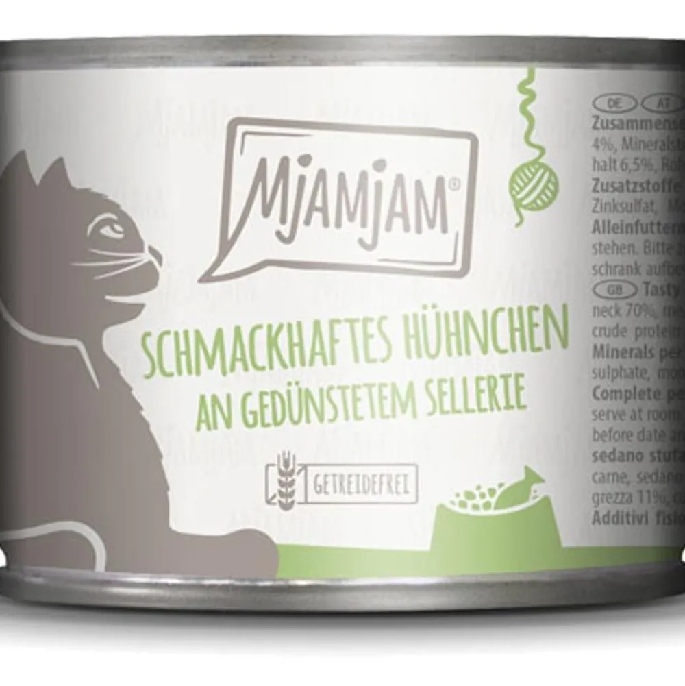 Mjamjam>Futterfreund MjAMjAM schmackhaftes Hühnchen an gedünstetem Sellerie