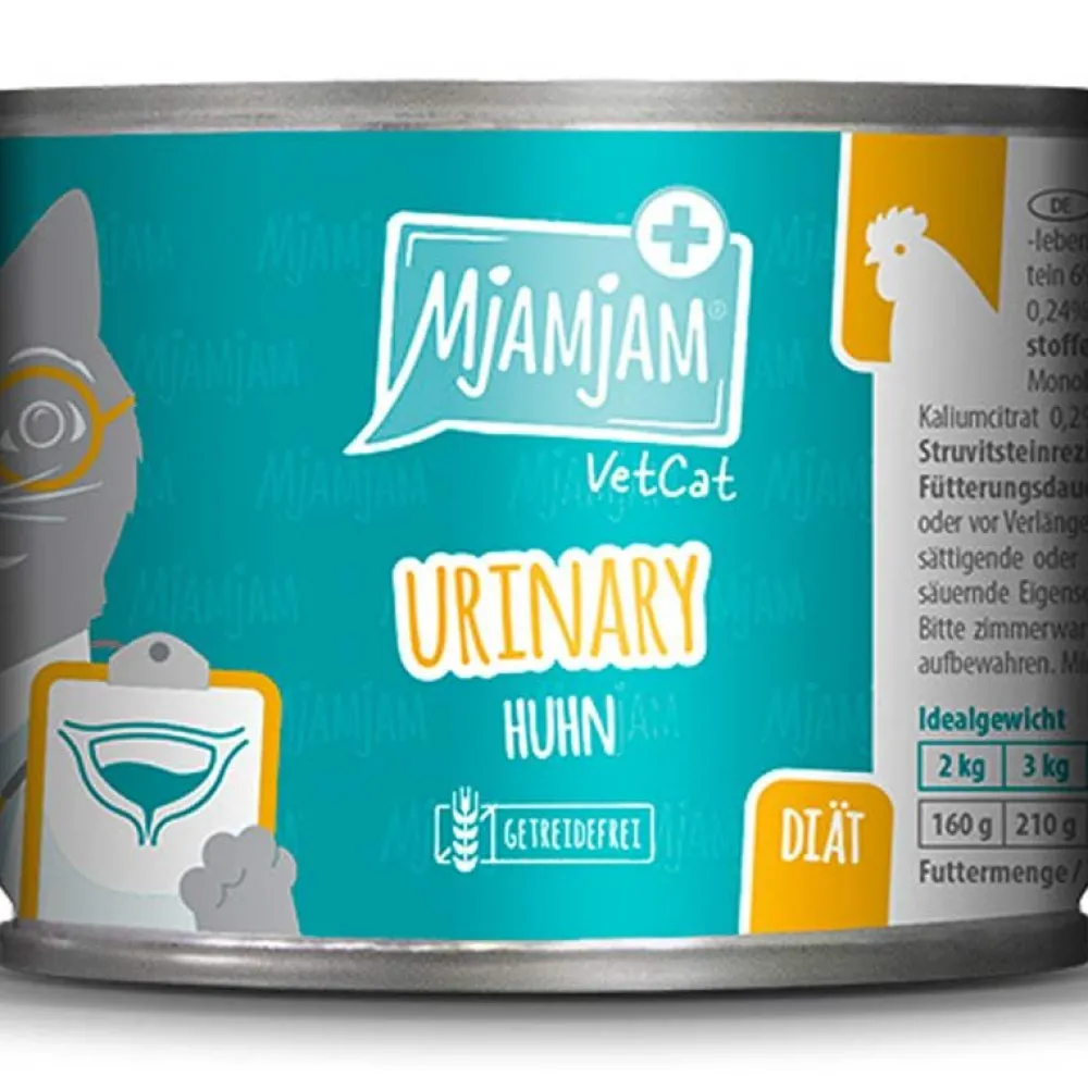 Mjamjam>Futterfreund MjAMjAM VetCat - Diät - Urinary- Huhn 200g