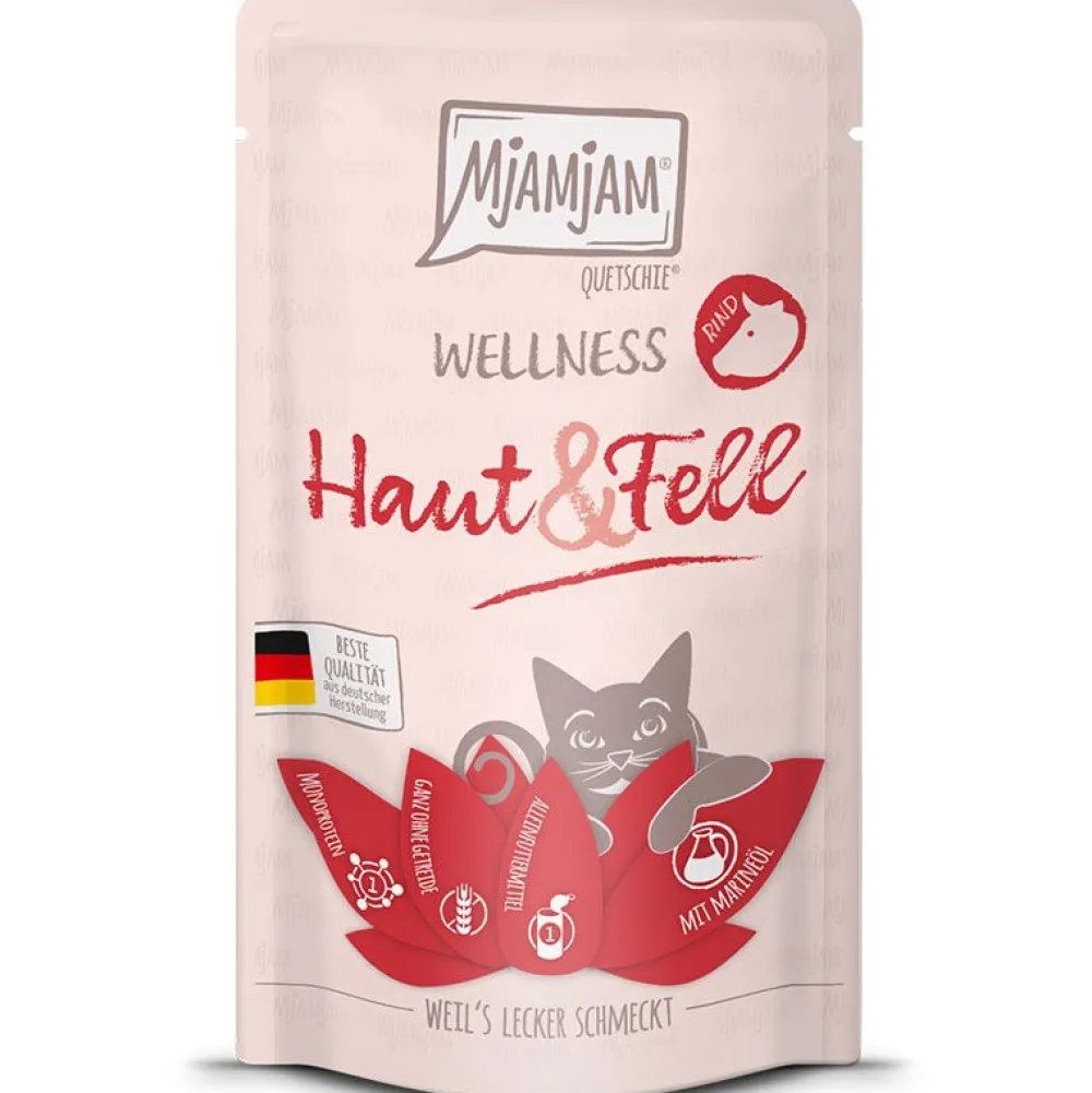 Mjamjam>Futterfreund MjAMjAM Wellness Haut + Fell Rind 125g