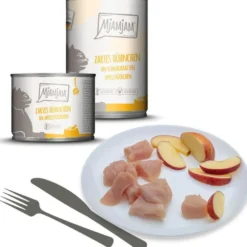 Mjamjam>Futterfreund MjAMjAM zartes Hühnchen an schmackhaften Apfelstückchen