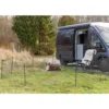 Camping Mit Hund|Unterwegs Mit Hund>Futterfreund Mobiler Hundezaun, 15 m, schwarz