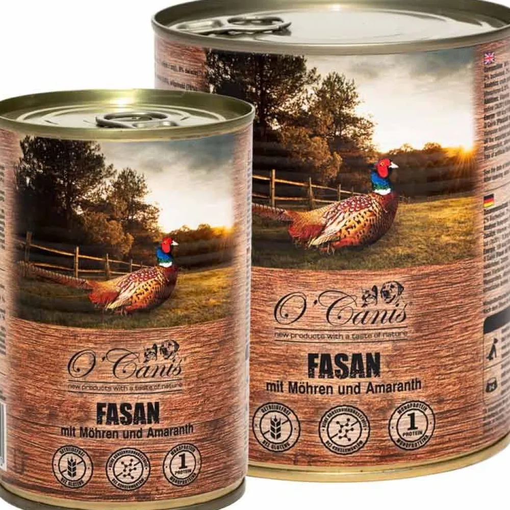 Ocanis>Futterfreund Ocanis Fasanenfleisch mit Möhren und Amaranth