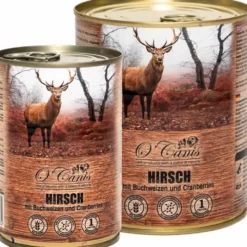 Ocanis>Futterfreund Ocanis Hirschfleisch mit Buchweizen und Cranberries