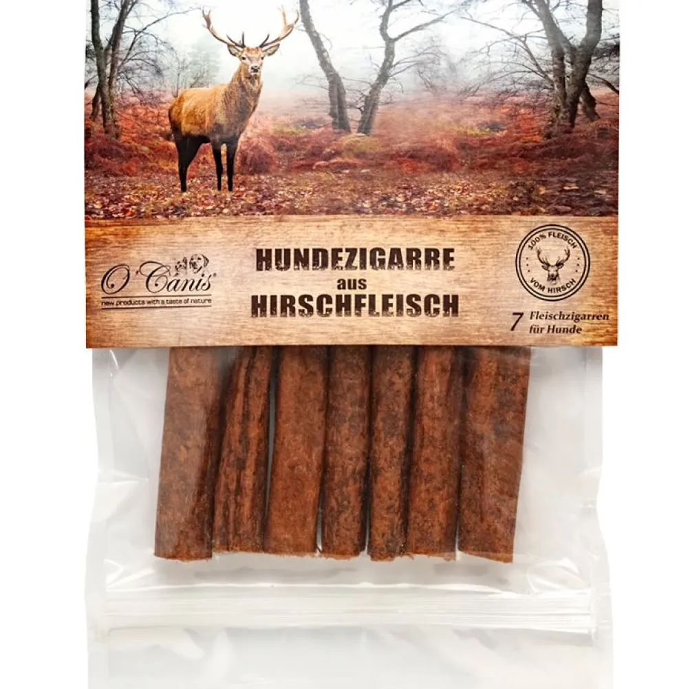 Wild|Ocanis>Futterfreund Ocanis Hundezigarre aus Hirschfleisch 7 Stk./180g
