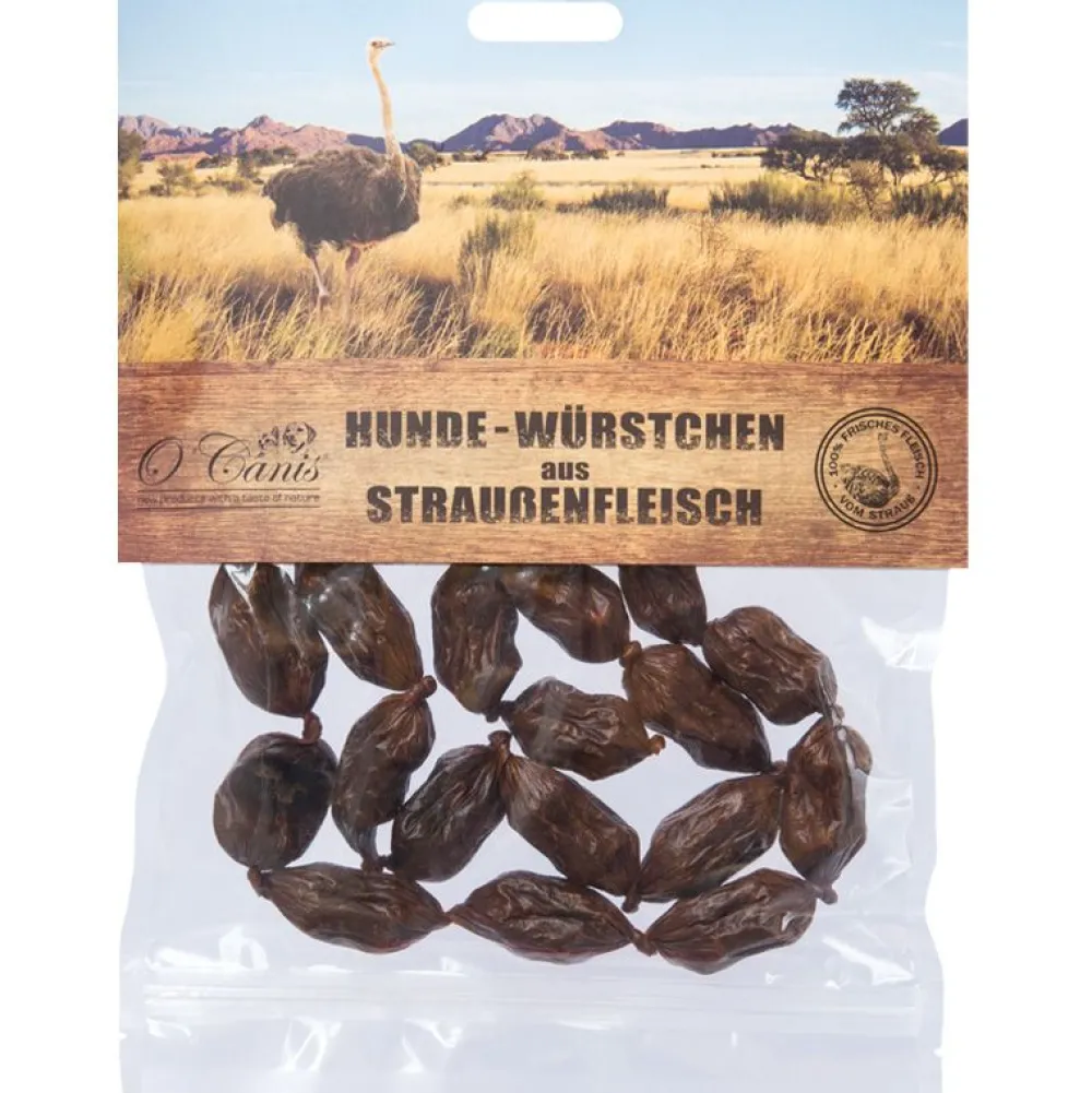 Ocanis|Ocanis>Futterfreund Ocanis Premium Hunde-Würstchen aus Straußenfleisch 100g
