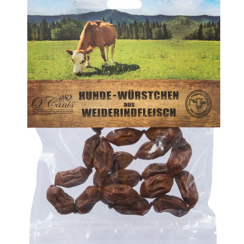 Ocanis|Ocanis>Futterfreund Ocanis Premium Hunde-Würstchen aus Weiderindfleisch 100g