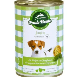 Pauls Beute>Futterfreund Pauls Beute JUNIOR Hühnchen (getreidefrei) 400g
