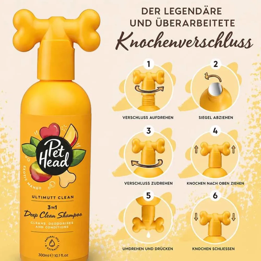 Shampoos>Futterfreund Pet Head Ultimutt Clean 3in1