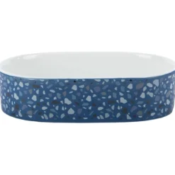 Katzennäpfe>Futterfreund Petlando Katzennapf Terrazzo, 500 ml, blau
