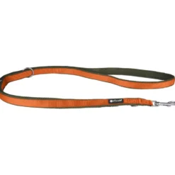 Halsbänder, Leinen & Geschirre>Futterfreund Petlando Magnetech 3 M Führleine, olive/orange