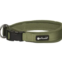 Halsbänder, Leinen & Geschirre>Futterfreund Petlando Mesh Halsband, olive