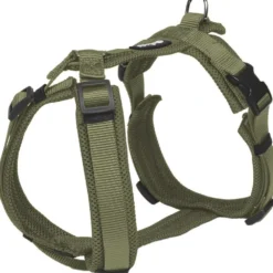 Halsbänder, Leinen & Geschirre>Futterfreund Petlando Mesh Y-Comfort Geschirr, olive