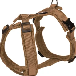 Halsbänder, Leinen & Geschirre>Futterfreund Petlando Mesh Y-Comfort Geschirr, cognac