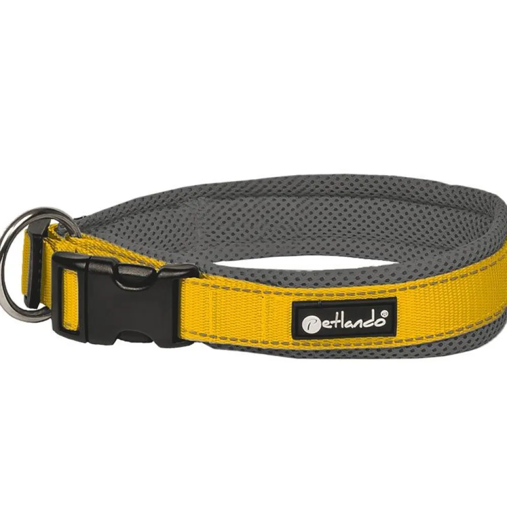 Halsbänder, Leinen & Geschirre>Futterfreund Petlando Outdoor Halsband, gelb