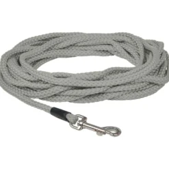 Halsbänder, Leinen & Geschirre>Futterfreund Petlando Weavers Schleppleine, 6mm, grau