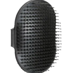 Bürsten & Kämme|Fellpflege>Futterfreund Pflegestriegel, oval, 8×13 cm