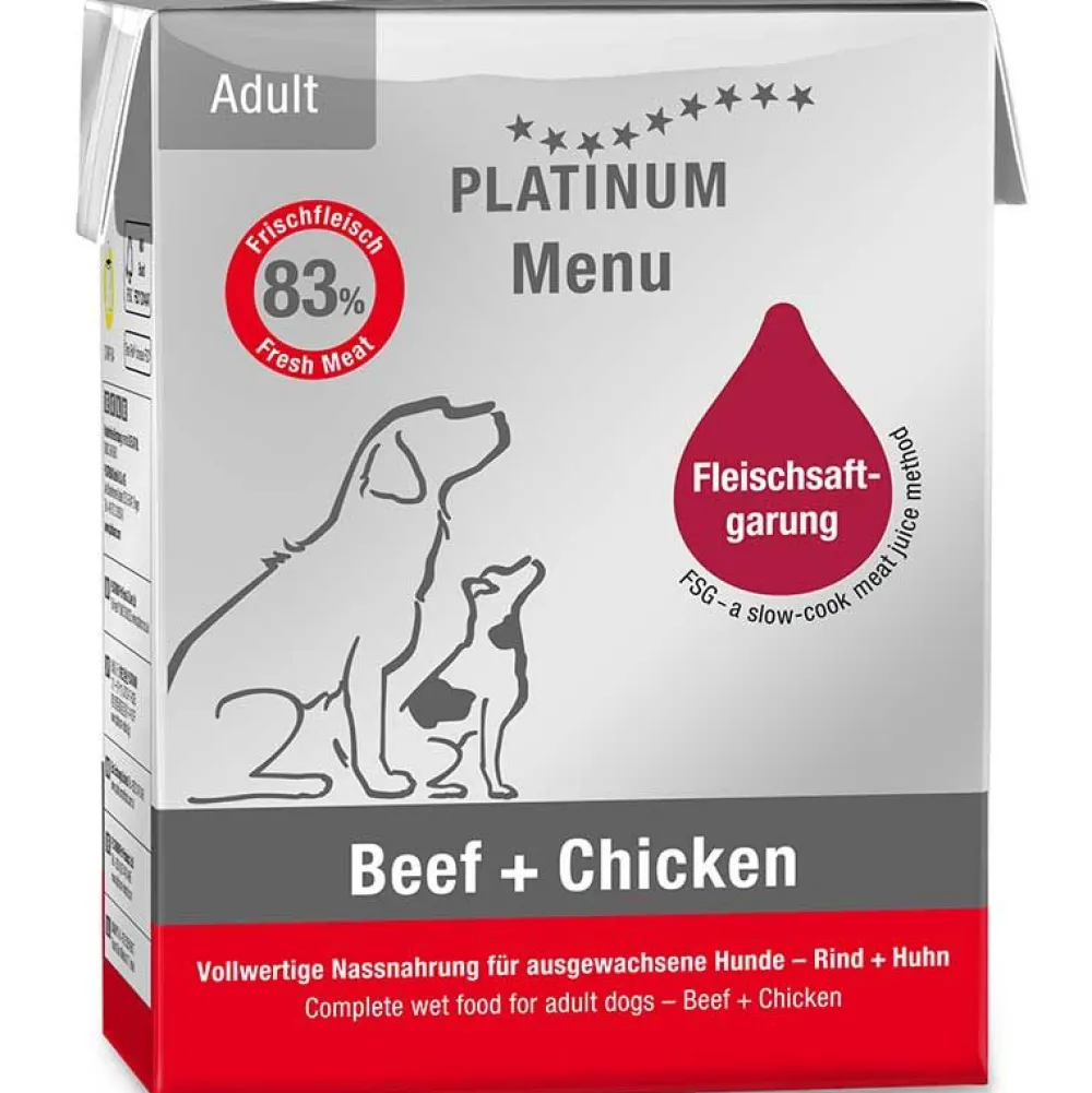 Platinum>Futterfreund Platinum Menu Beef+Chicken 375g