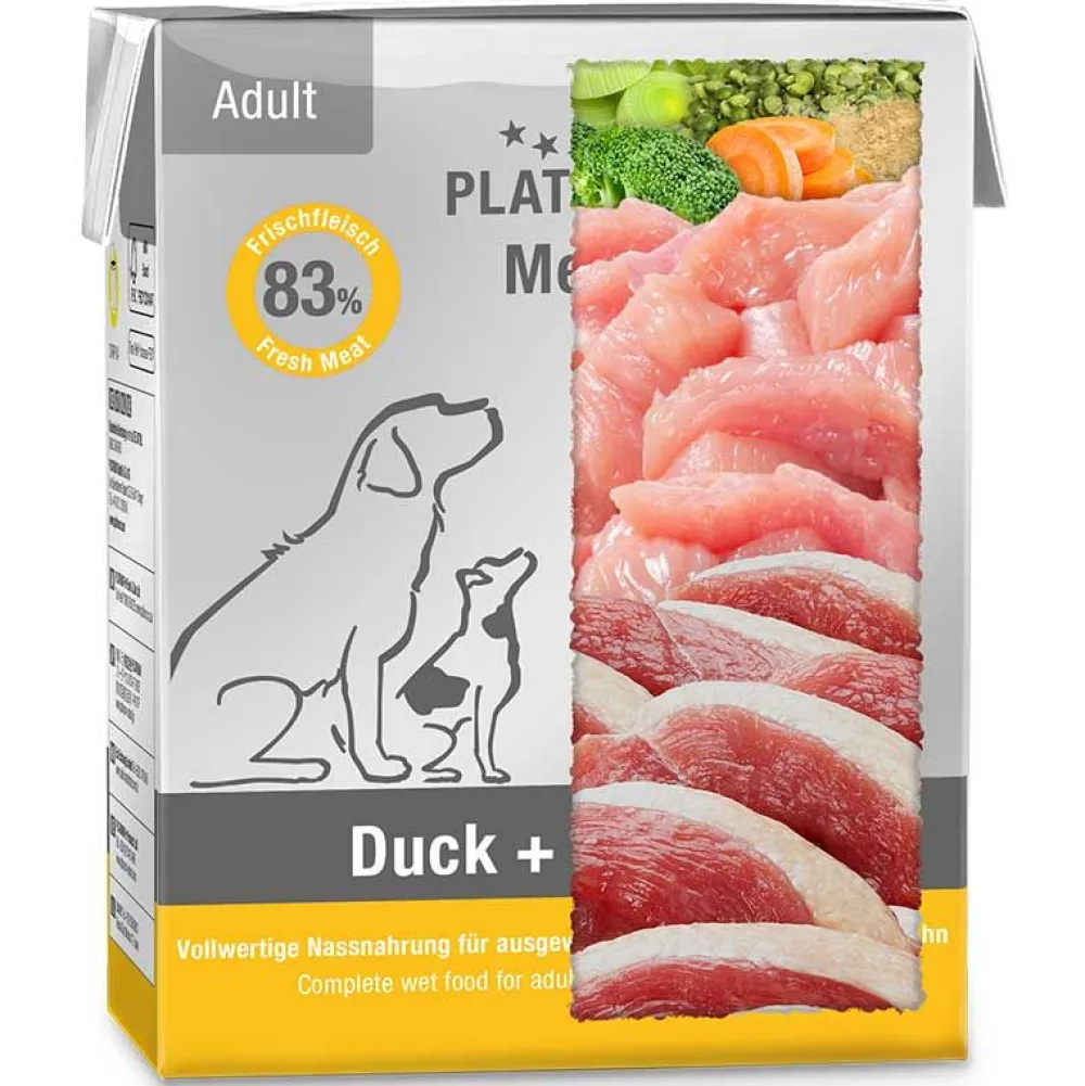 Platinum>Futterfreund Platinum Menu Duck+Turkey 375g
