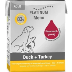 Platinum>Futterfreund Platinum Menu Duck+Turkey 375g