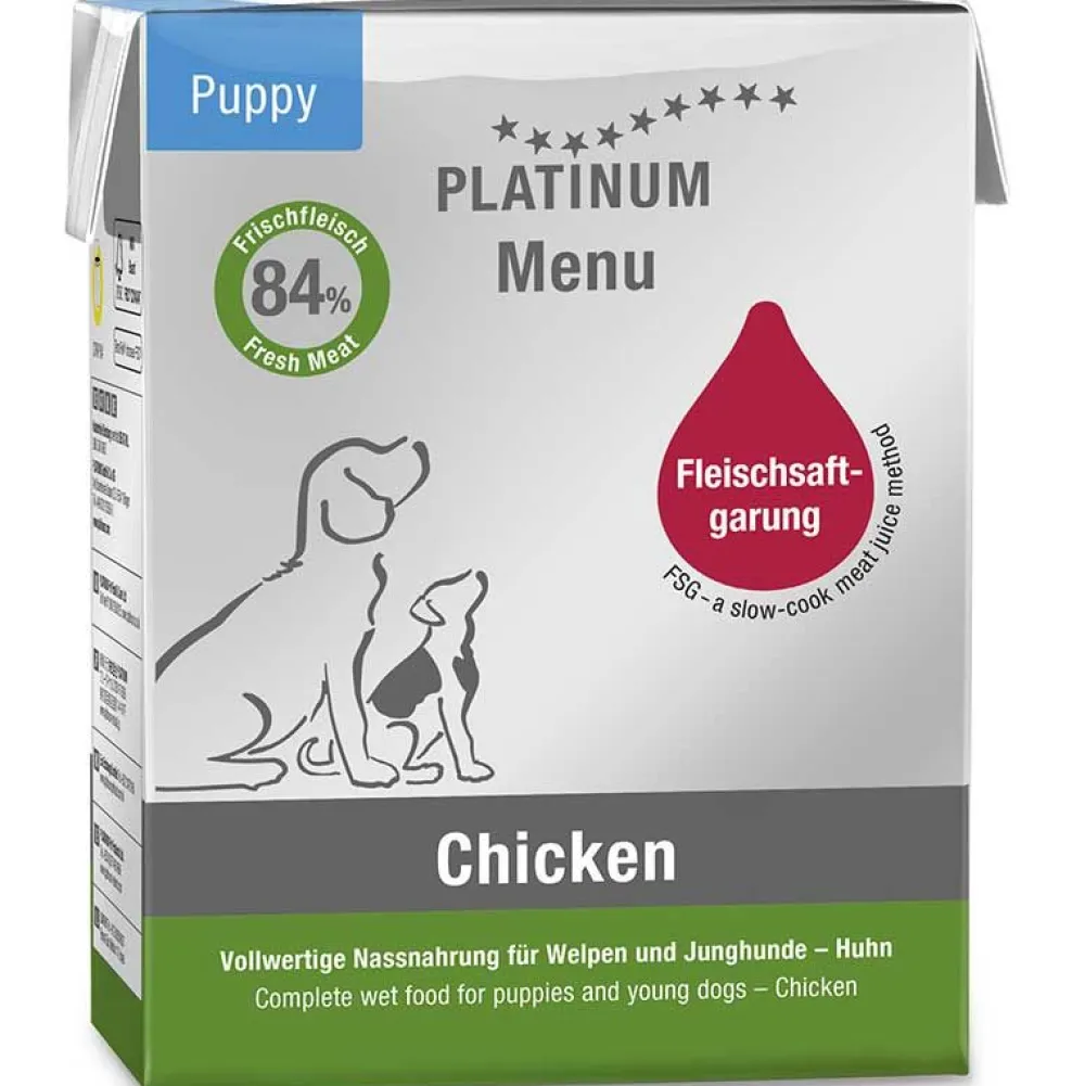 Platinum>Futterfreund Platinum Menu Puppy Chicken 375g