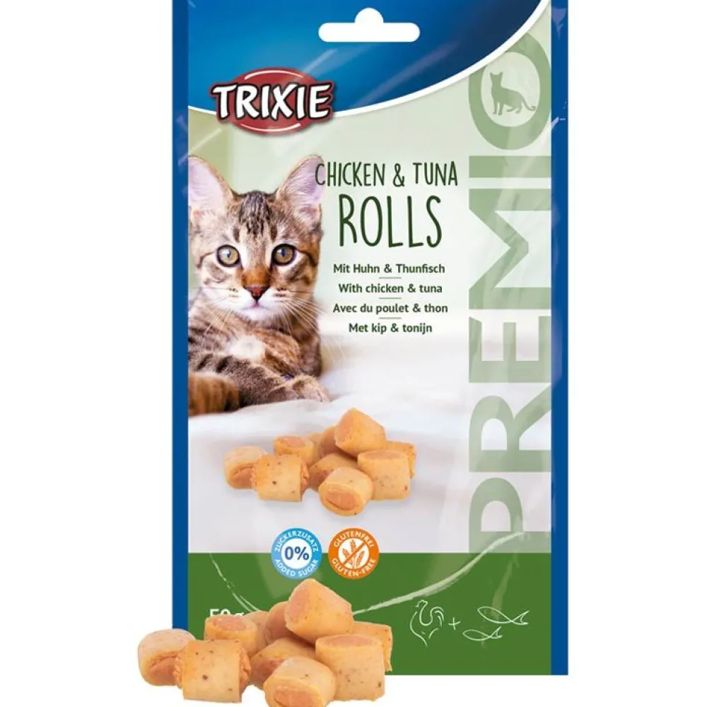 Trixie>Futterfreund Premio Chicken und Tuna Rolls 50g