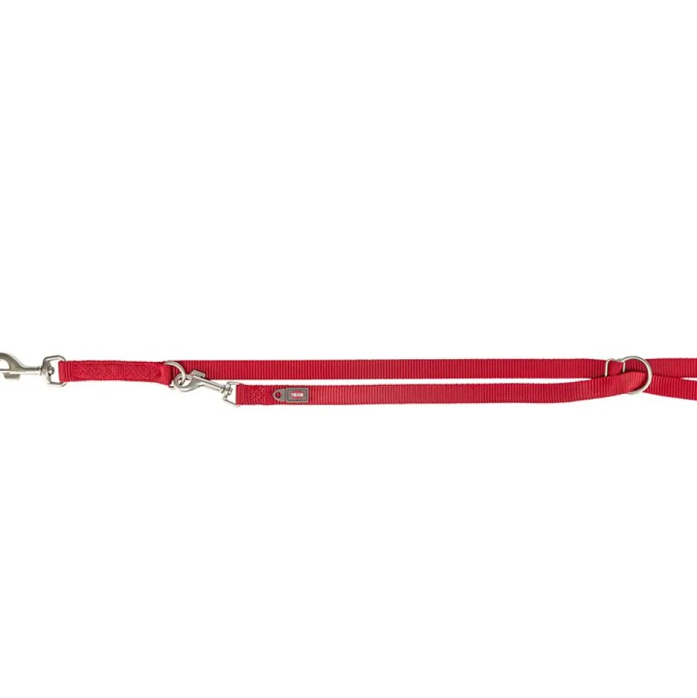 Halsbänder, Leinen & Geschirre>Futterfreund Premium V-Leine, rot