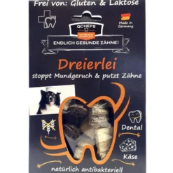Qchefs|Zahnpflege>Futterfreund QCHEFS Dreierlei, 65g