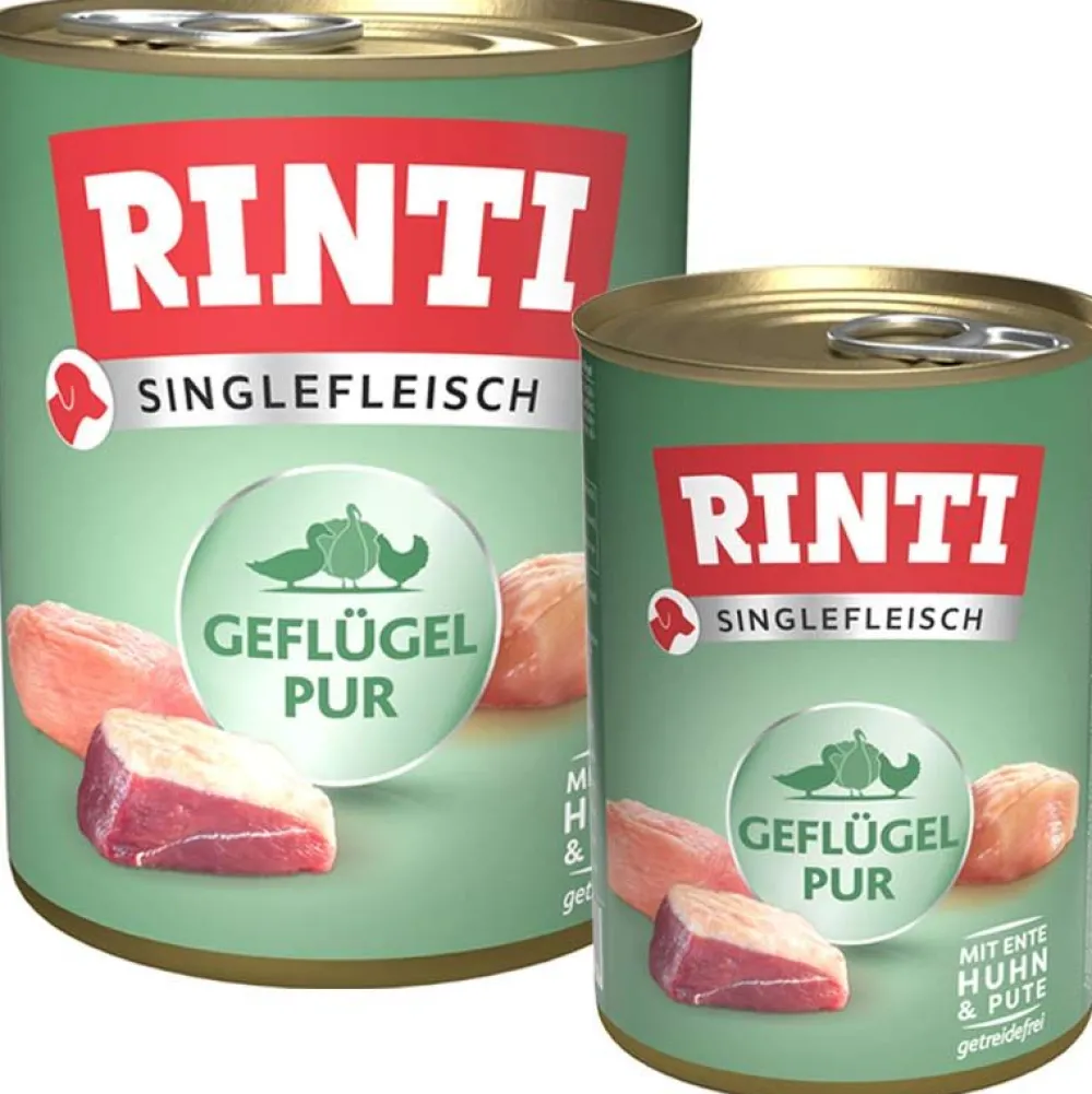 Rinti>Futterfreund Rinti Singlefleisch Geflügel pur