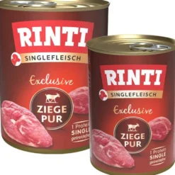 Rinti>Futterfreund Rinti Singlefleisch Ziege Pur