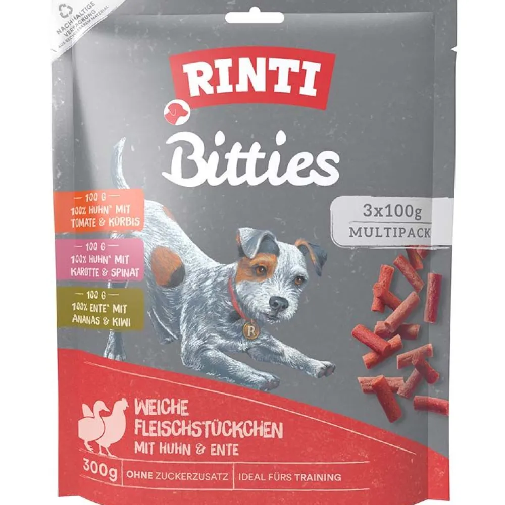 Rinti|Rinti>Futterfreund Rinti Snack Bitties Vorteilspack 3x100g